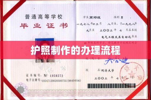 竹东护照制作的办理流程
