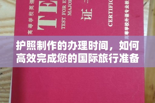 竹东护照制作的办理时间，如何高效完成您的国际旅行准备