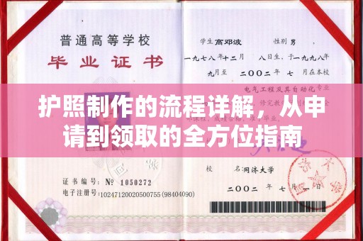 竹东护照制作的流程详解，从申请到领取的全方位指南