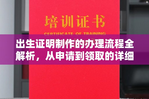 竹东出生证明制作的办理流程全解析，从申请到领取的详细指南