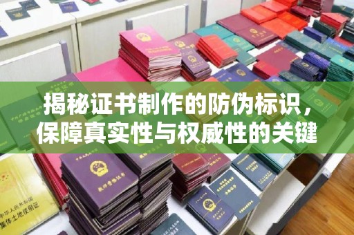 竹东揭秘证书制作的防伪标识，保障真实性与权威性的关键